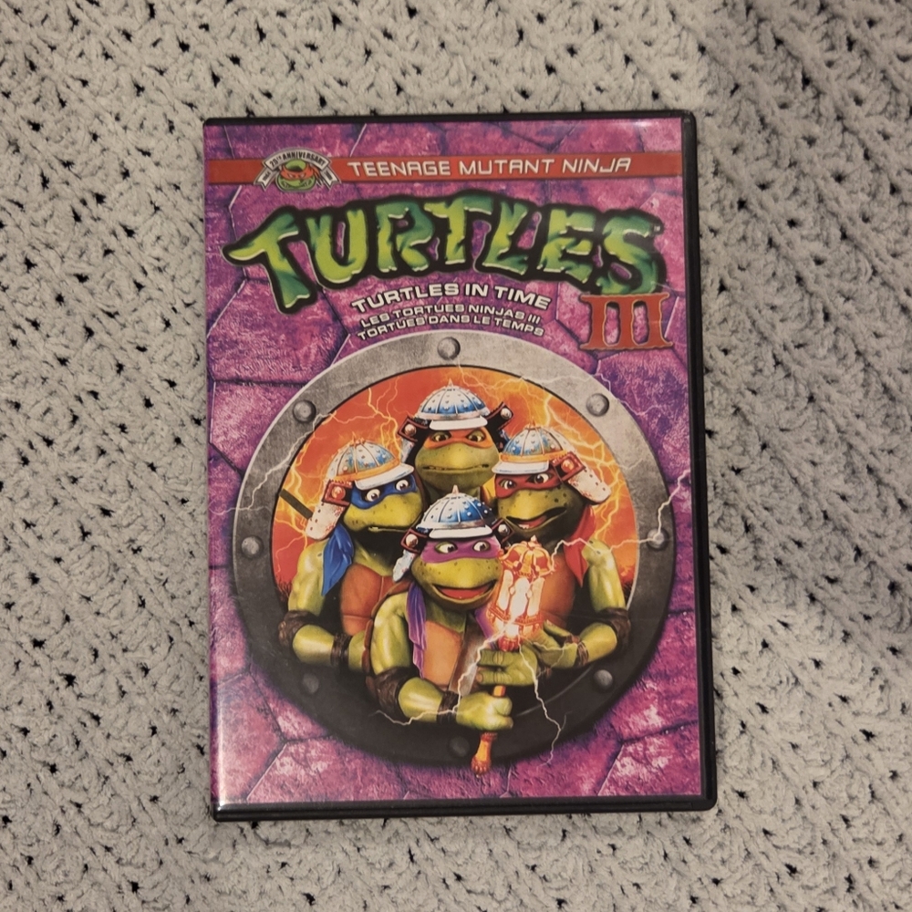 🌸 8/$25 DVDs | Teenage Mutant Ninja Turtles III: Turtles In Time
